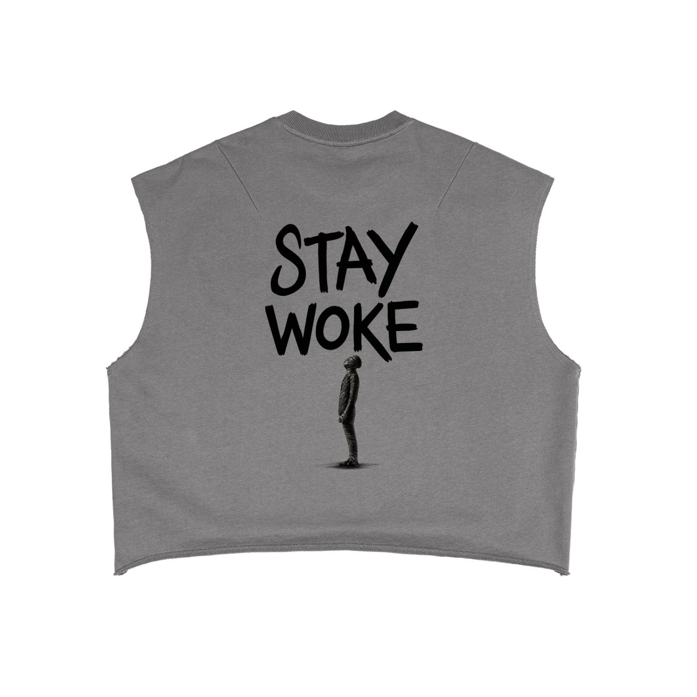 French Terry Boxy Tank Top