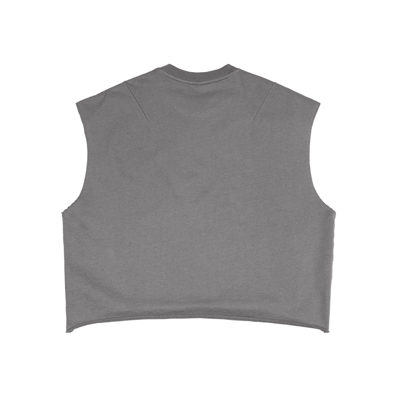 REBORN-French Terry Boxy Tank Top