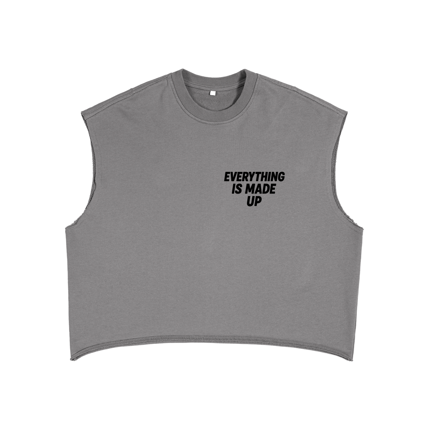 French Terry Boxy Tank Top